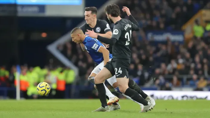Framed Print : Intense Premier League Showdown: Everton vs. Brighton and Hove Albion at Goodison Park (11JAN20) Framed Print : Intense Premier League Showdown: Everton vs. Brighton and Hove Albion at Goodison Park (11JAN20)