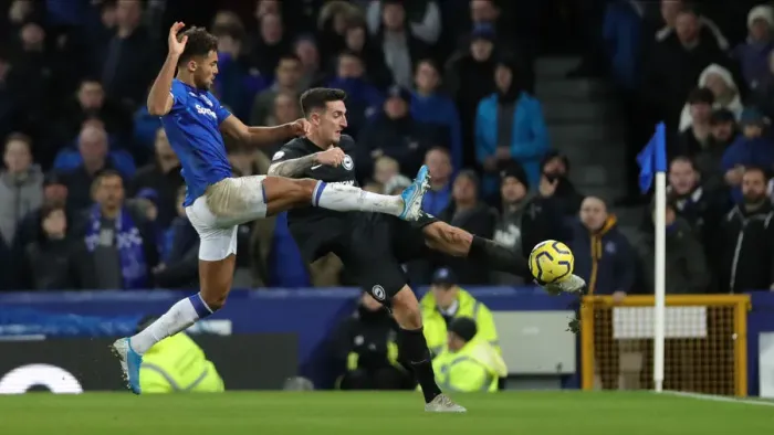 Framed Print : Intense Premier League Showdown: Everton vs. Brighton and Hove Albion at Goodison Park (11Jan20) Framed Print : Intense Premier League Showdown: Everton vs. Brighton and Hove Albion at Goodison Park (11Jan20)