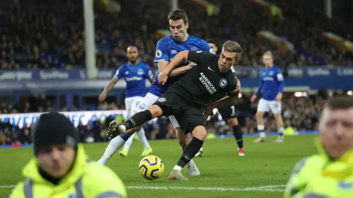 Framed Print : Intense Premier League Showdown: Everton vs. Brighton and Hove Albion at Goodison Park (11JAN20) Framed Print : Intense Premier League Showdown: Everton vs. Brighton and Hove Albion at Goodison Park (11JAN20)