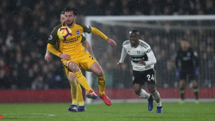 Framed Print : Intense Premier League Showdown: Fulham vs. Brighton and Hove Albion (29 JAN 19)