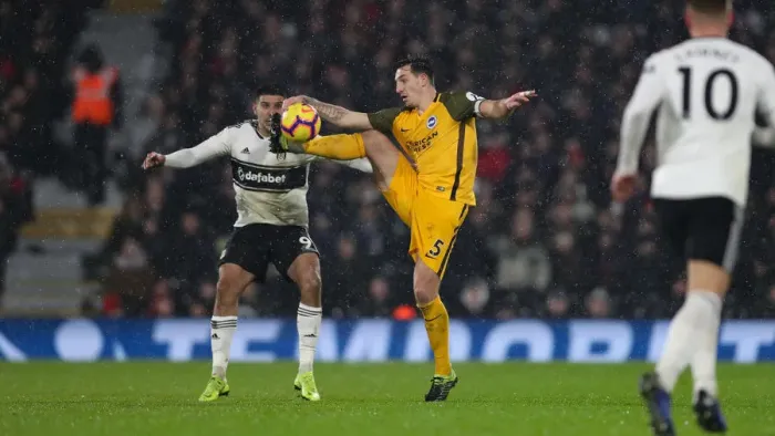 Framed Print : Intense Premier League Showdown: Fulham vs. Brighton and Hove Albion at Craven Cottage (29 JAN 19) Framed Print : Intense Premier League Showdown: Fulham vs. Brighton and Hove Albion at Craven Cottage (29 JAN 19)