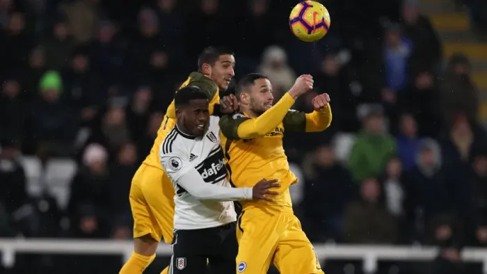 Framed Print : Intense Premier League Showdown: Fulham vs. Brighton and Hove Albion (29 JAN 19)