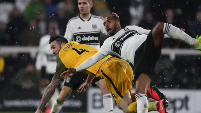Framed Print : Intense Premier League Showdown: Fulham vs. Brighton and Hove Albion at Craven Cottage (29 JAN 19) Framed Print : Intense Premier League Showdown: Fulham vs. Brighton and Hove Albion at Craven Cottage (29 JAN 19)