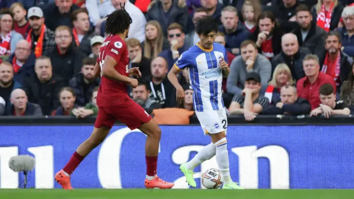 Framed Print : Intense Premier League Showdown: Liverpool vs. Brighton & Hove Albion at Anfield (1st October 2022) Framed Print : Intense Premier League Showdown: Liverpool vs. Brighton & Hove Albion at Anfield (1st October 2022)