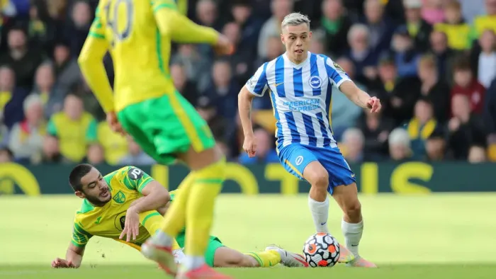 Framed Print : Intense Premier League Showdown: Norwich City vs. Brighton and Hove Albion (16th October 2021) Framed Print : Intense Premier League Showdown: Norwich City vs. Brighton and Hove Albion (16th October 2021)