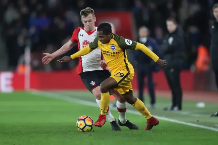 Framed Print : Intense Premier League Showdown: Southampton vs. Brighton and Hove Albion at St Mary's Stadium (31JAN18) Framed Print : Intense Premier League Showdown: Southampton vs. Brighton and Hove Albion at St Mary's Stadium (31JAN18)