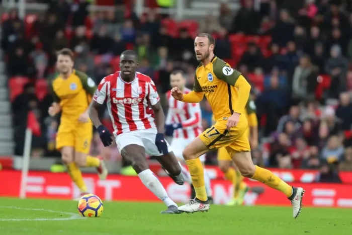 Framed Print : Intense Premier League Showdown: Stoke City vs. Brighton and Hove Albion (10FEB18) Framed Print : Intense Premier League Showdown: Stoke City vs. Brighton and Hove Albion (10FEB18)