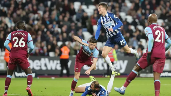 Framed Print : Intense Premier League Showdown: West Ham United vs. Brighton & Hove Albion (1st February 2020) Framed Print : Intense Premier League Showdown: West Ham United vs. Brighton & Hove Albion (1st February 2020)