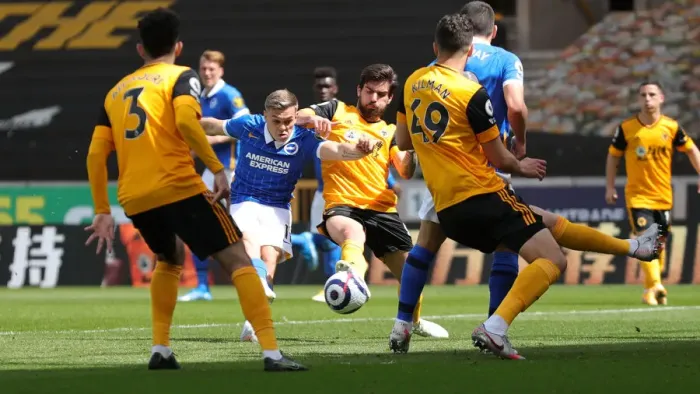Framed Print : Intense Premier League Showdown: Wolverhampton Wanderers vs. Brighton and Hove Albion at Molineux Stadium (09MAY21) Framed Print : Intense Premier League Showdown: Wolverhampton Wanderers vs. Brighton and Hove Albion at Molineux Stadium (09MAY21)