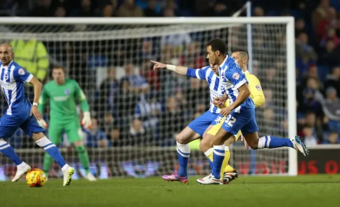 Framed Print : Intense Rivalry: Elliott Bennett's Clash with Millwall (12DEC14)