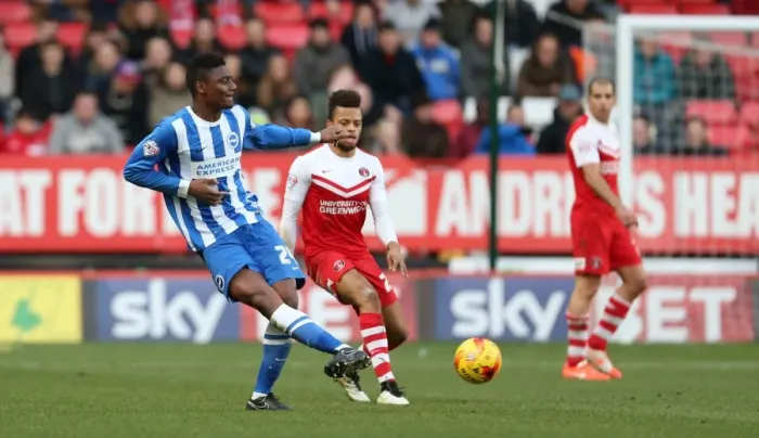 Framed Print : Intense Showdown: Rohan Ince vs. Charlton's Defense (Charlton Athletic vs. Brighton & Hove Albion, 10-01-2015) Framed Print : Intense Showdown: Rohan Ince vs. Charlton's Defense (Charlton Athletic vs. Brighton & Hove Albion, 10-01-2015)