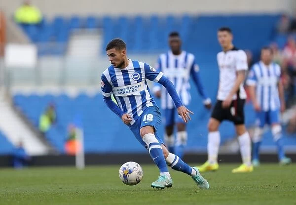 Jake Forster-Caskey in Action for Brighton and Hove Albion against Rotherham United at American Express Community Stadium, October 2014