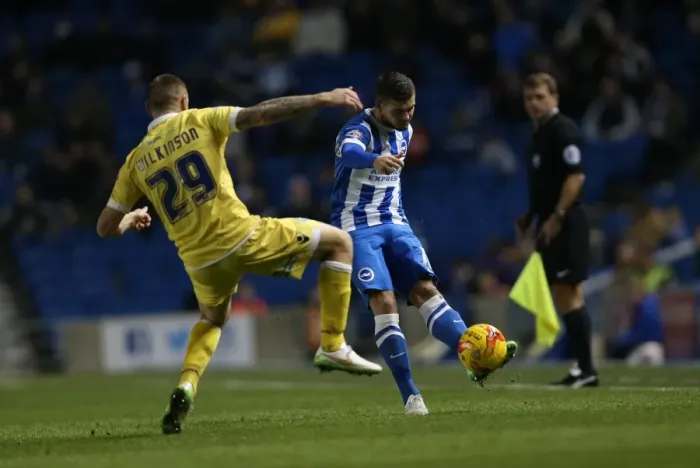 Framed Print : Jake Forster-Caskey in Action: Brighton & Hove Albion vs Millwall (12DEC14) Framed Print : Jake Forster-Caskey in Action: Brighton & Hove Albion vs Millwall (12DEC14)
