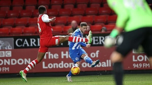 Jake Forster-Caskey in Action: Charlton Athletic vs. Brighton and Hove Albion, The Valley, 2015