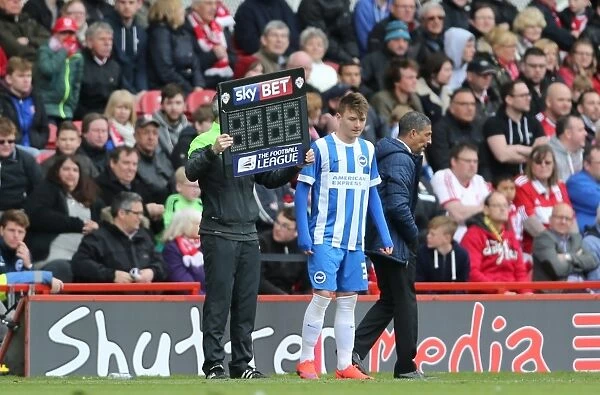 James Tilley Makes Debut: Middlesbrough vs. Brighton and Hove Albion, May 2015