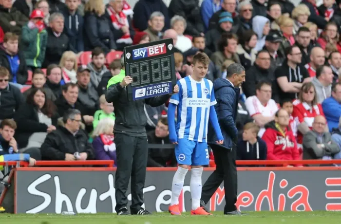 Framed Print : James Tilley Makes Debut: Middlesbrough vs. Brighton and Hove Albion, May 2015 Framed Print : James Tilley Makes Debut: Middlesbrough vs. Brighton and Hove Albion, May 2015