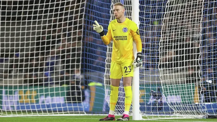 Framed Print : Jason Steele Leads Brighton's Defense Against Crystal Palace (15MAR23) Framed Print : Jason Steele Leads Brighton's Defense Against Crystal Palace (15MAR23)