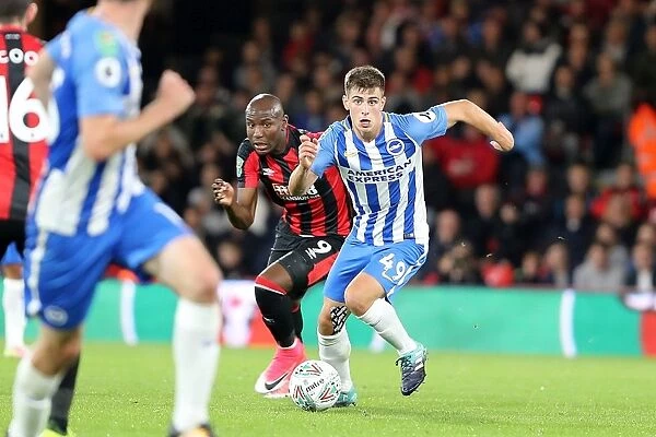 Jayson Molumby in Action: Bournemouth vs. Brighton and Hove Albion, EFL Cup 2017