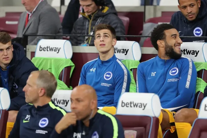 Framed Print : Jayson Molumby in Action: Brighton & Hove Albion vs. West Ham United, Premier League (2017) Framed Print : Jayson Molumby in Action: Brighton & Hove Albion vs. West Ham United, Premier League (2017)