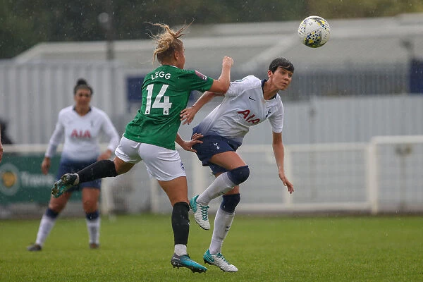 Jenna Legg in Action: Brighton & Hove Albion FC vs. Tottenham