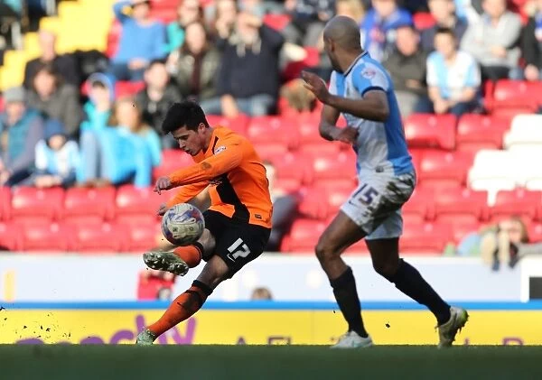 Joao Carlos Teixeira in Action: Brighton Midfielder vs. Blackburn Rovers, Championship 2015 (21MAR15)