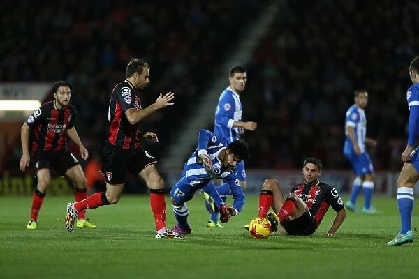 Joao Teixeira in Action: Brighton and Hove Albion vs Bournemouth, SkyBet Championship 2014 (Home Game)