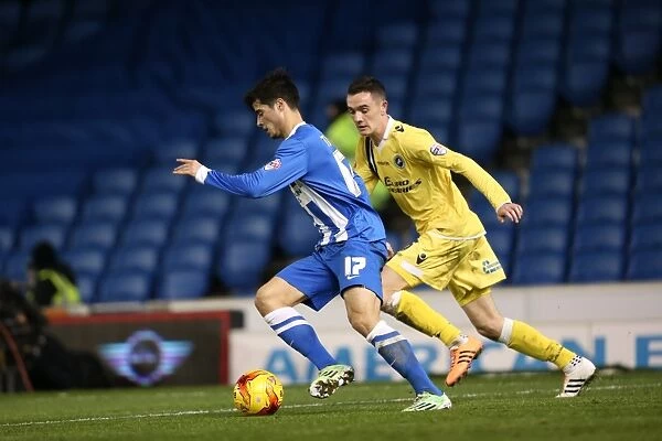 Joao Teixeira: In Action for Brighton and Hove Albion vs. Millwall (12DEC14)