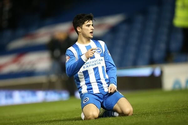 Joao Teixeira Scores His Second: Brighton and Hove Albion vs Ipswich Town, January 2015