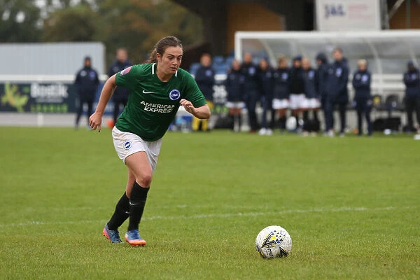 Jodie Brett in Action: Brighton & Hove Albion FC vs. Tottenham