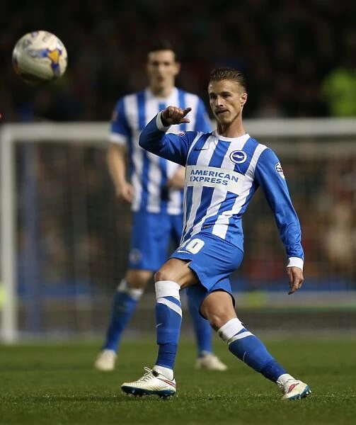 Joe Bennett in Action: Brighton and Hove Albion vs AFC Bournemouth (10APR15)