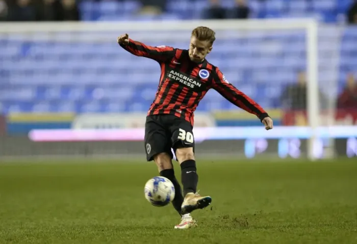 Framed Print : Joe Bennett in Action: Championship Showdown at Madejski Stadium - Reading vs. Brighton and Hove Albion (10MAR15) Framed Print : Joe Bennett in Action: Championship Showdown at Madejski Stadium - Reading vs. Brighton and Hove Albion (10MAR15)