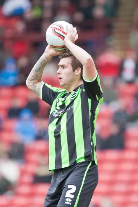 Framed Print : Joe Mattock: In Action at Barnsley vs. Brighton & Hove Albion (April 2012) Framed Print : Joe Mattock: In Action at Barnsley vs. Brighton & Hove Albion (April 2012)