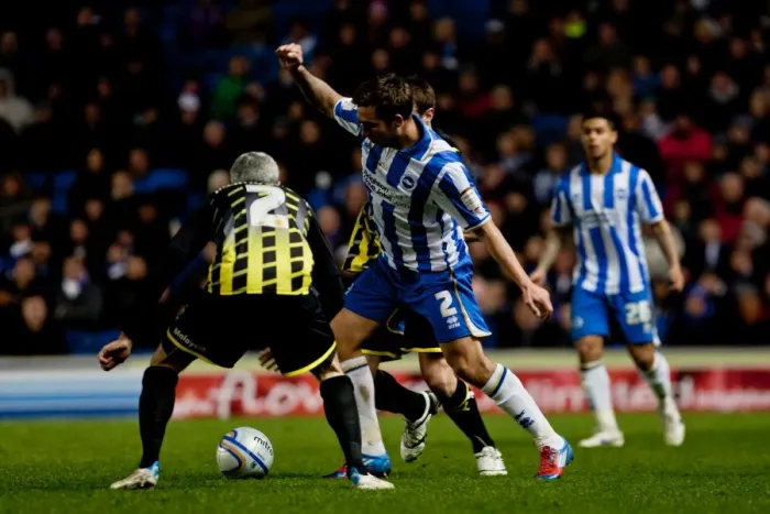 Framed Print : Joe Mattock: In Action Against Cardiff City, NPower Championship 2012, Brighton & Hove Albion Framed Print : Joe Mattock: In Action Against Cardiff City, NPower Championship 2012, Brighton & Hove Albion