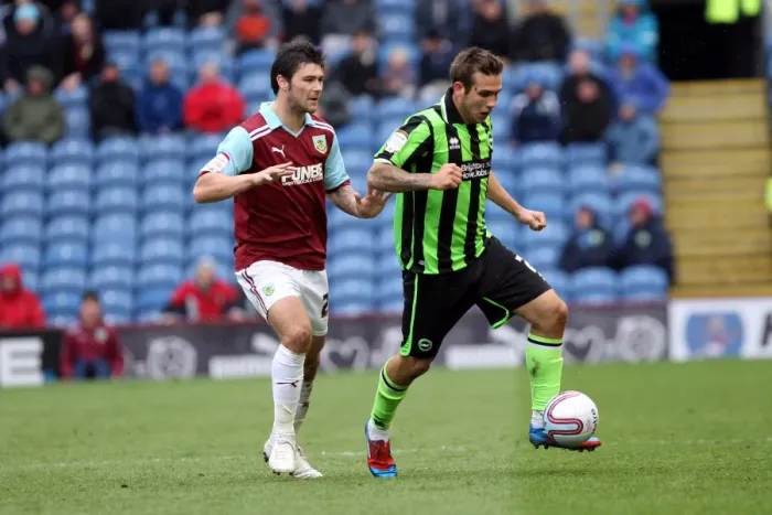 Framed Print : Joe Mattock of Brighton & Hove Albion in Action Against Burnley, Npower Championship, Turf Moor, April 6, 2012 Framed Print : Joe Mattock of Brighton & Hove Albion in Action Against Burnley, Npower Championship, Turf Moor, April 6, 2012