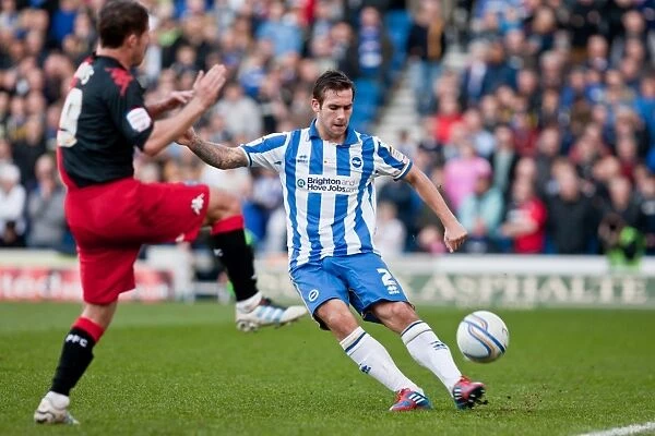 Joe Mattock's Focus: Brighton & Hove Albion vs Portsmouth, Championship Clash at Amex Stadium (10th March 2012)