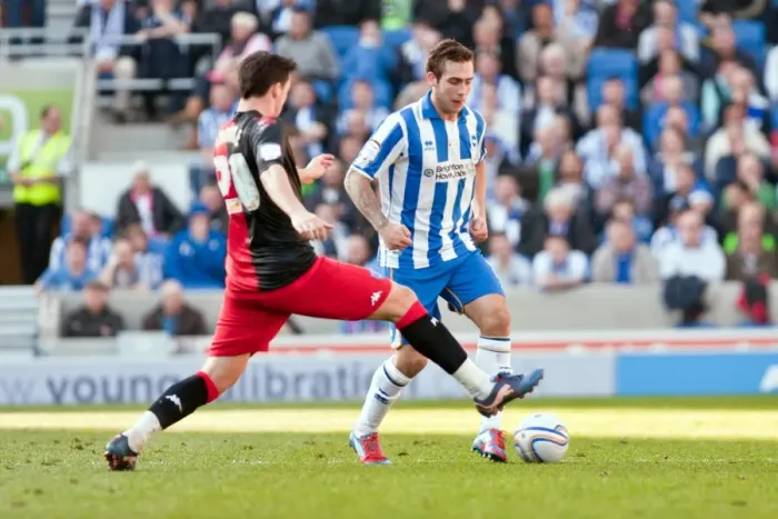 Framed Print : Joe Mattock's Intense Concentration: Brighton & Hove Albion vs Portsmouth, NPower Championship (March 10, 2012) Framed Print : Joe Mattock's Intense Concentration: Brighton & Hove Albion vs Portsmouth, NPower Championship (March 10, 2012)