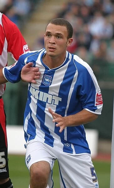 Joel Lynch in Action for Brighton & Hove Albion FC, 2007 / 08 Season