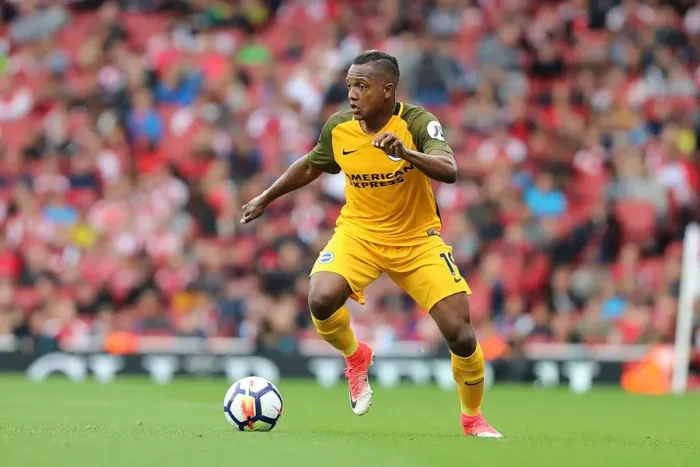 Framed Print : Jose Izquierdo in Action: Arsenal vs. Brighton and Hove Albion, Premier League (1st October 2017) Framed Print : Jose Izquierdo in Action: Arsenal vs. Brighton and Hove Albion, Premier League (1st October 2017)