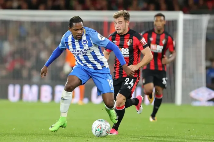 Framed Print : Jose Izquierdo in Action: Bournemouth vs. Brighton and Hove Albion, EFL Cup 2017 Framed Print : Jose Izquierdo in Action: Bournemouth vs. Brighton and Hove Albion, EFL Cup 2017