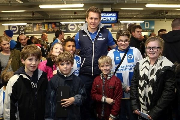 A Joyful Gathering: Young Seagulls of Brighton & Hove Albion FC Celebrate Christmas 2013