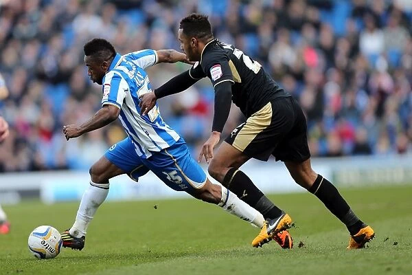 Kazenga LuaLua Scores the Game-Winning Goal for Brighton & Hove Albion Against Leicester City, April 6, 2013