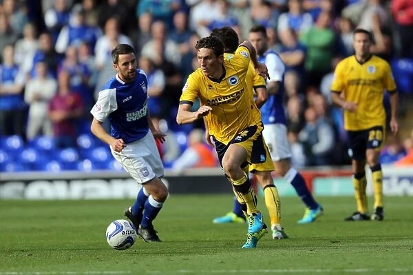 Keith Andrew in Action: Brighton & Hove Albion vs Ipswich Town, Skybet Championship 2013 (September 28th)