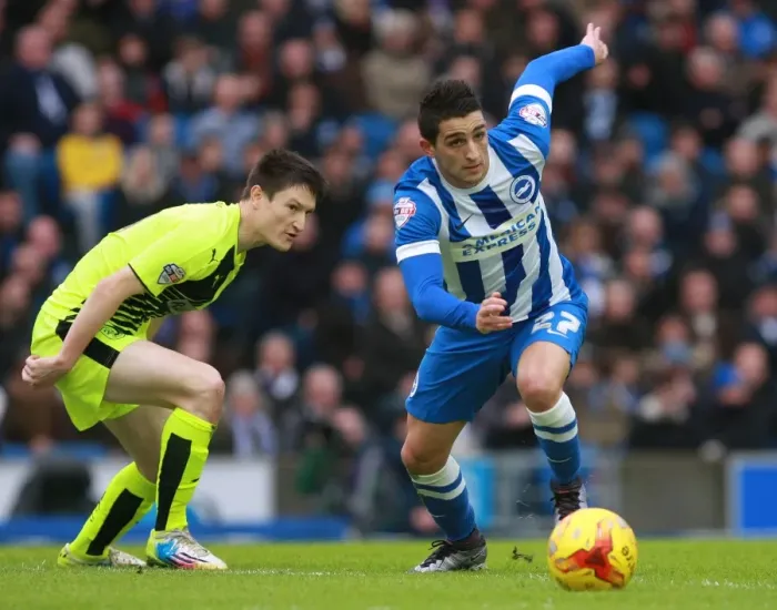 Framed Print : Knockaert Outshines Lolley: Brighton vs. Huddersfield Championship Showdown (23 / 01 / 2016) Framed Print : Knockaert Outshines Lolley: Brighton vs. Huddersfield Championship Showdown (23 / 01 / 2016)