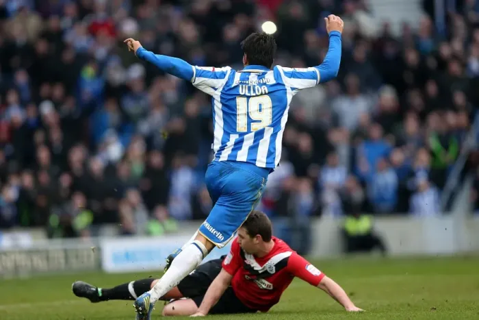 Framed Print : Leonardo Ulloa's Hat-Trick: Brighton & Hove Albion vs. Huddersfield Town, March 2, 2013 Framed Print : Leonardo Ulloa's Hat-Trick: Brighton & Hove Albion vs. Huddersfield Town, March 2, 2013