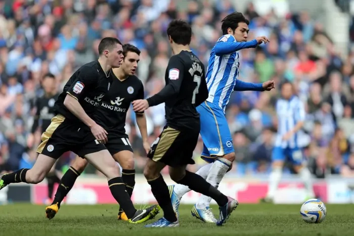 Framed Print : Leonardo Ulloa's Unforgettable Display: Brighton & Hove Albion vs Leicester City (April 6, 2013) Framed Print : Leonardo Ulloa's Unforgettable Display: Brighton & Hove Albion vs Leicester City (April 6, 2013)
