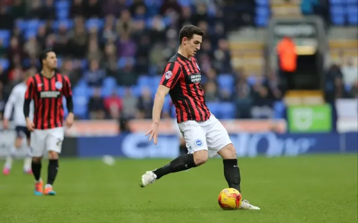 Framed Print : Lewis Dunk in Action: Brighton and Hove Albion vs. Bolton Wanderers (February 2015) Framed Print : Lewis Dunk in Action: Brighton and Hove Albion vs. Bolton Wanderers (February 2015)