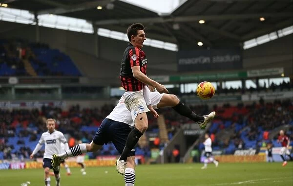 Lewis Dunk in Action: Brighton and Hove Albion vs. Bolton Wanderers (February 2015)
