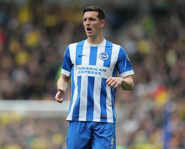 Lewis Dunk in Action: Brighton & Hove Albion vs. Watford (25APR15)
