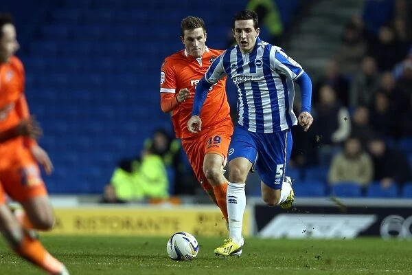 Lewis Dunk in Action: Brighton & Hove Albion vs Millwall, December 18, 2012