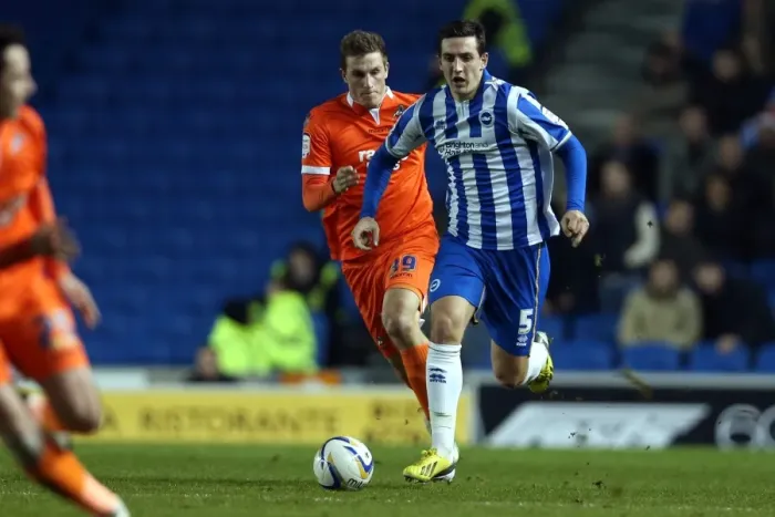 Framed Print : Lewis Dunk in Action: Brighton & Hove Albion vs Millwall, December 18, 2012 Framed Print : Lewis Dunk in Action: Brighton & Hove Albion vs Millwall, December 18, 2012